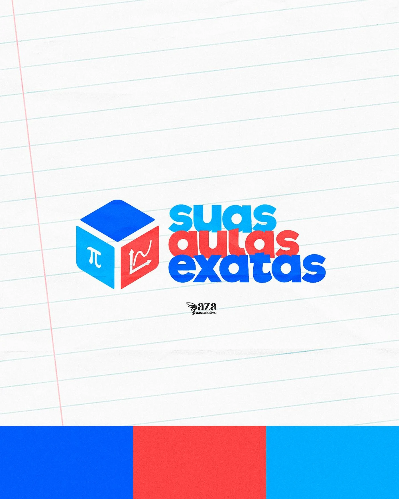 Projeto de identidade visual Suas Aulas Exatas — imagem 1
