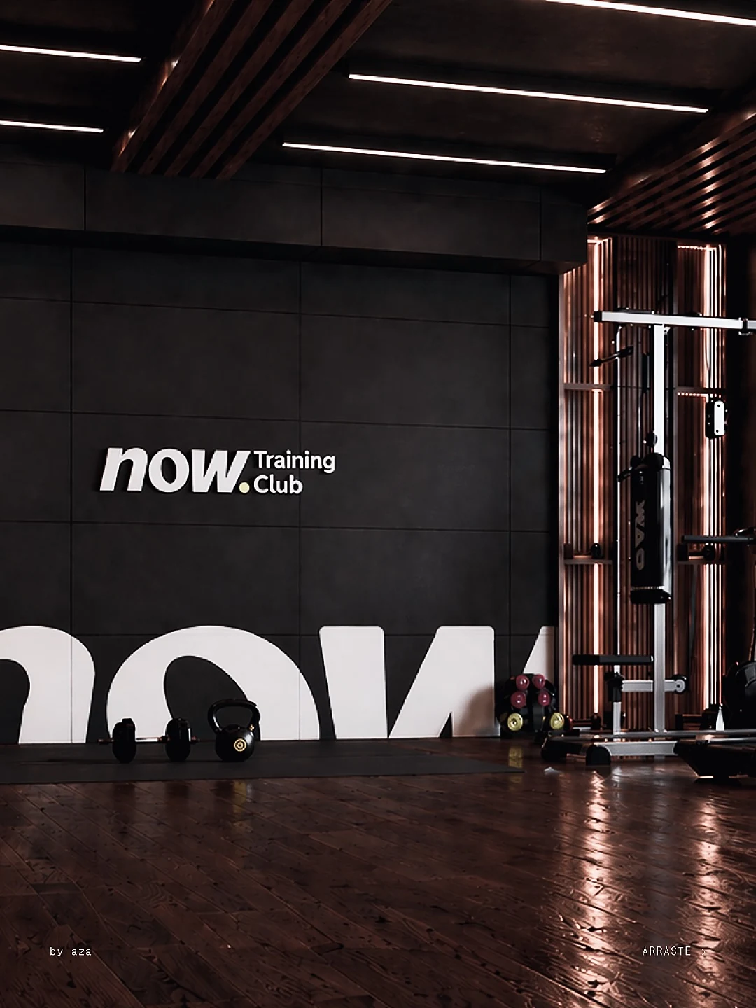 Projeto de identidade visual Now Training Club — imagem 3