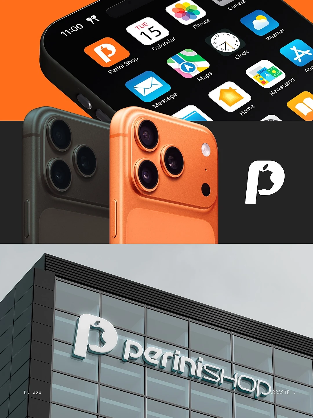 Projeto de identidade visual Perini Shop — imagem 3
